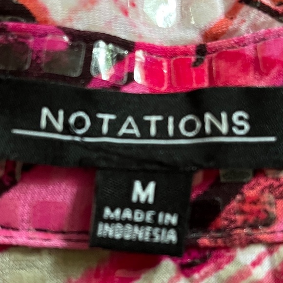 Notions Sparkly Bomber Jacket Size M - Picture 14 of 15